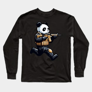 Tactical Panda Long Sleeve T-Shirt